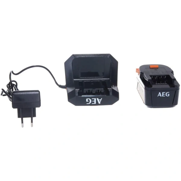 Комплект аккумуляторов с зарядным устройством AEG SETL1840S (18 В, 4 Ач,  Li-ion, 4935478933)