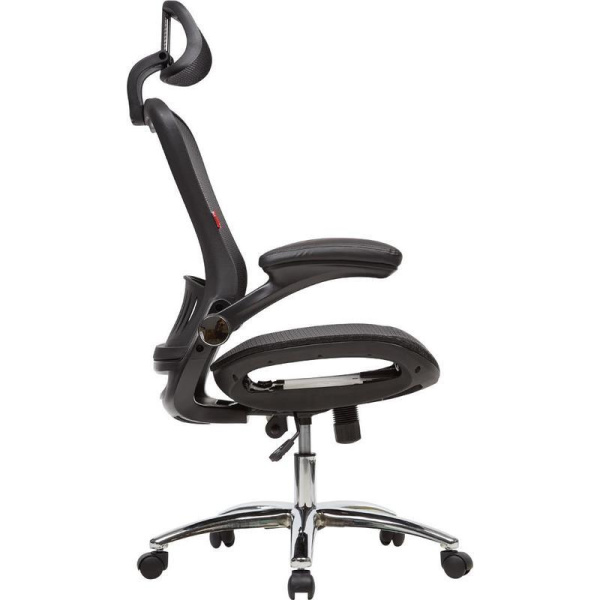 Кресло для руководителя Easy Chair  552 TTW черное (сетка, металл)