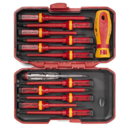 Набор инструмента электромонтажный КВТ Профи НИО-4412 (78615)