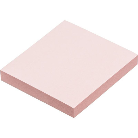 Стикеры Attache 51х51 мм пастельные розовые (1 блок, 100 листов) Стикеры Attache 51х51 мм пастельные розовые (1 блок, 100 листов)