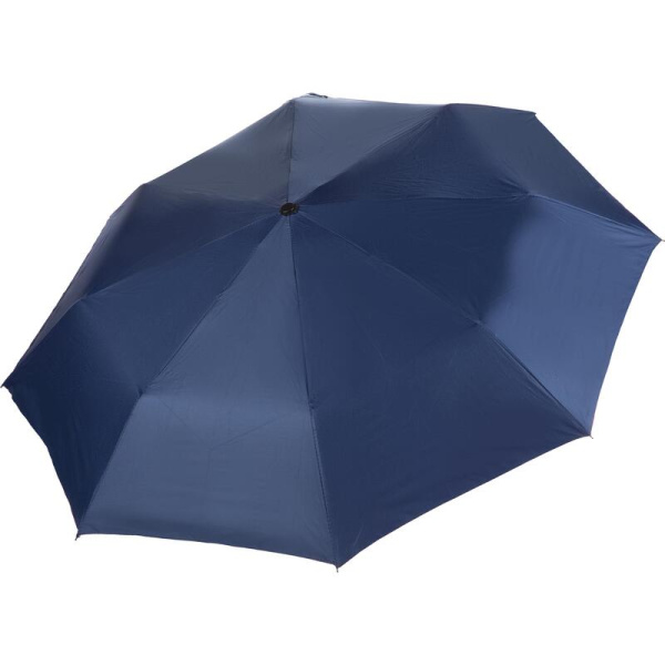 Зонт складной механика 8 спиц синий