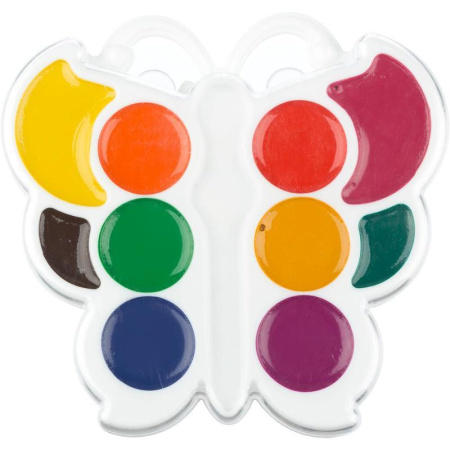 Акварельные краски Луч Кроха Бабочка 10 цветов