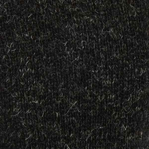 Перчатки рабочие утеплённые Комус полушерстяные чёрные (7 класс вязки,  размер 10, XL, 5 пар в упаковке)