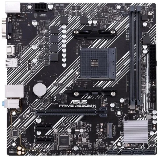 Материнская плата Asus PRIME A520M-K