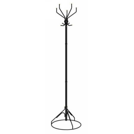 Вешалка напольная Ажур 2 на 5 персон черная
