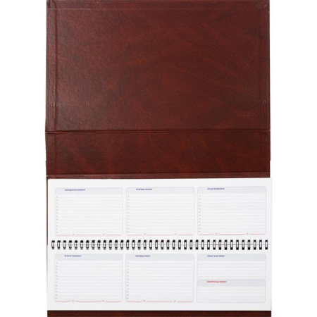 Планинг недатированный Balacron картон 57 листов коричневый (330x98 мм) Планинг недатированный Balacron картон 57 листов коричневый (330x98 мм)