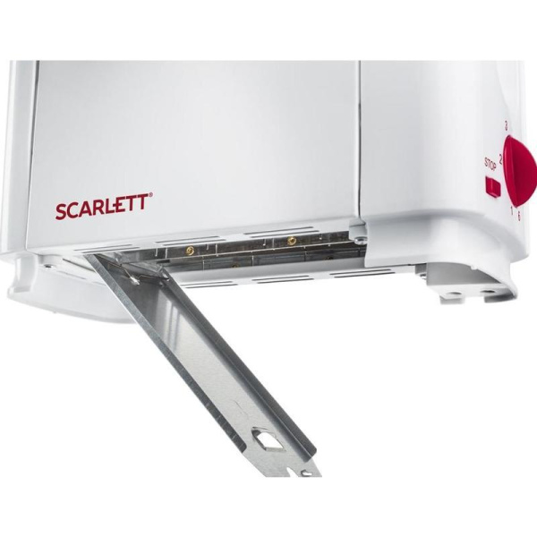 Тостер SCARLETT SC-TM11013, 650Вт, белый