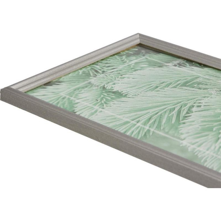 Рамка А4 21х30 см деревянный багет 17 мм серебристая Рамка А4 21х30 см деревянный багет 17 мм серебристая