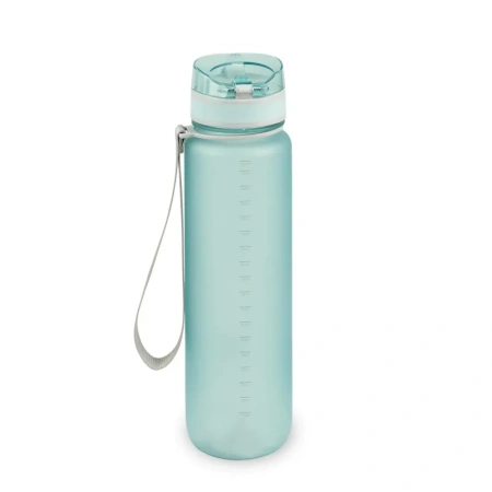 Бутылка для воды голубая 1000 мл