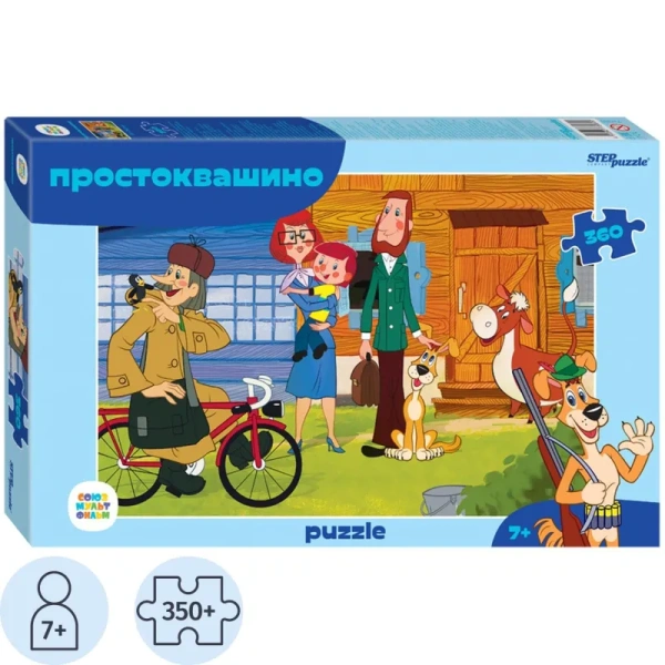 Пазл STEP puzzle company Простоквашино 360 деталей Пазл STEP puzzle company Простоквашино 360 деталей