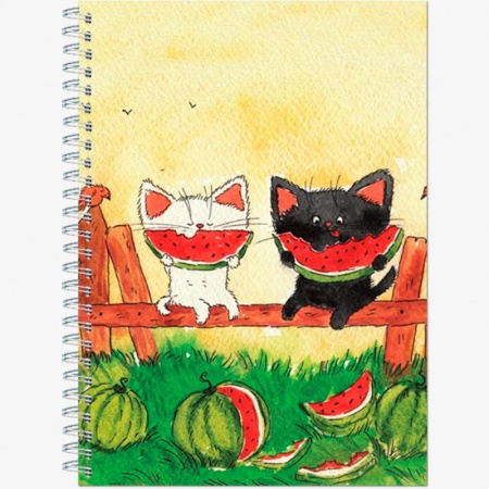 Скетчбук Полином Хвостики А5 60 листов