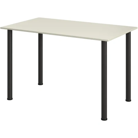 Стол обеденный Комус МДС (серый/черный, 1200х700х760 мм)