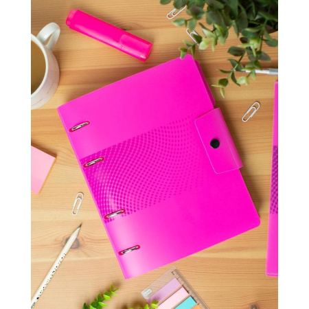 Ежедневник недатированный Attache Digital пластик A5 136 листов розовый (175x220 мм)