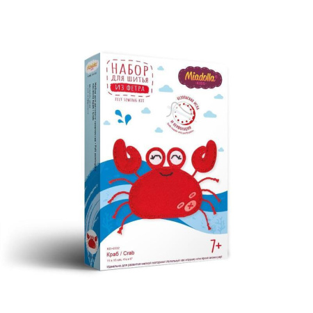 Набор для шитья игрушки Miadolla Краб