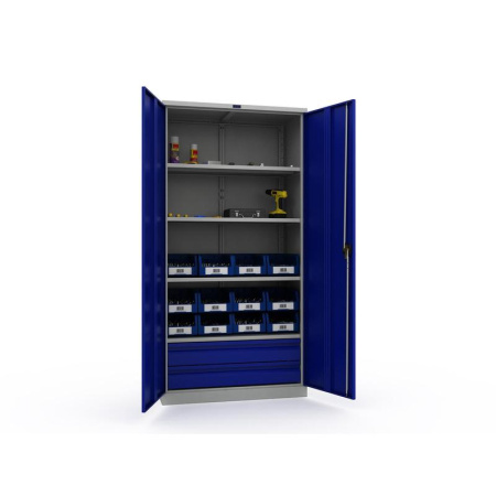 Шкаф инструментальный TC-1995-004020 (комплект №4,950x500x 1900 мм)