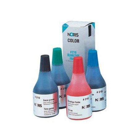 Краска штемпельная специальная Noris 210А (черная, масляная основа, 25 мл) Краска штемпельная специальная Noris 210А (черная, масляная основа, 25 мл)