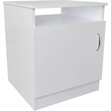 Тумба прикроватная Север (белый шагрень, 432х450х490 мм)