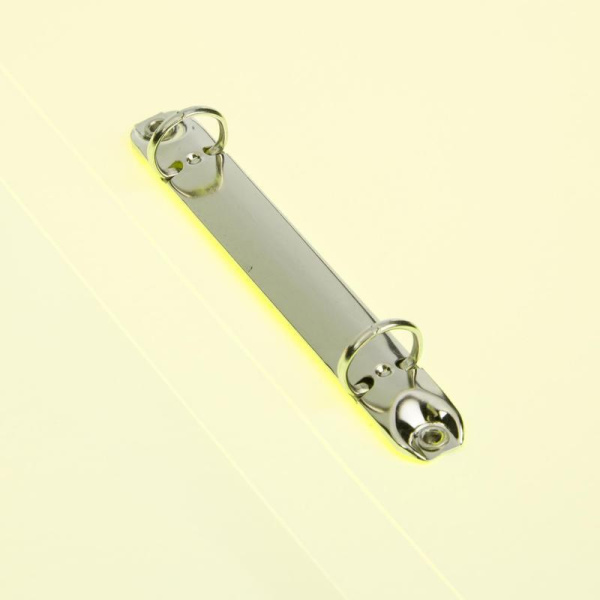 Папка на 2-х кольцах Attache Neon А4 18 мм желтая до 150 листов (пластик  0.5 мм)