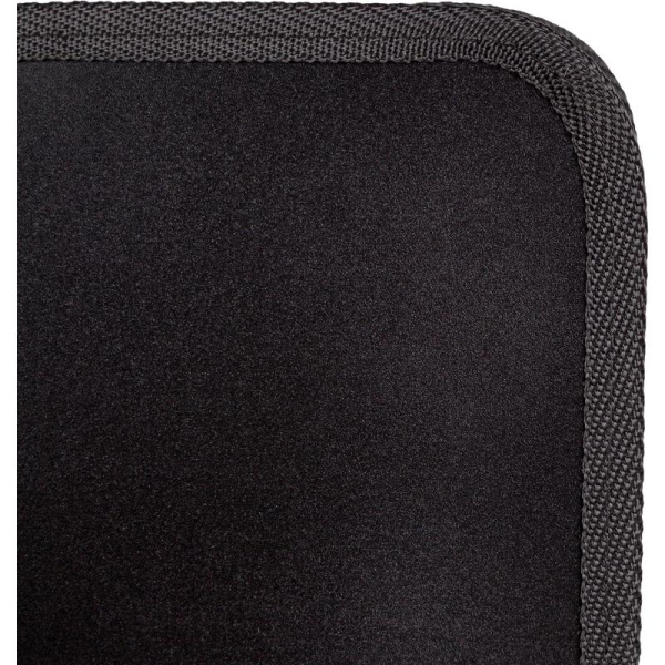 Папка-портфель пластиковая/нейлоновая Комус А4 черная (390x315 мм, 3  отделения)