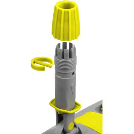 Держатель для мопов Luscan Professional 40х11 см пластик желтый