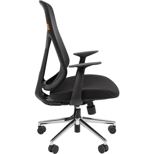 Кресло для руководителя Chairman CH588 черное (сетка/ткань, металл)