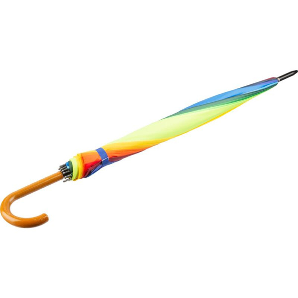 Зонт женский полуавтомат Радуга разноцветный (HD-HW05(H/T)