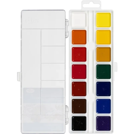 Краски акварельные медовые Гамма Классическая 14 цветов Краски акварельные медовые Гамма Классическая 14 цветов