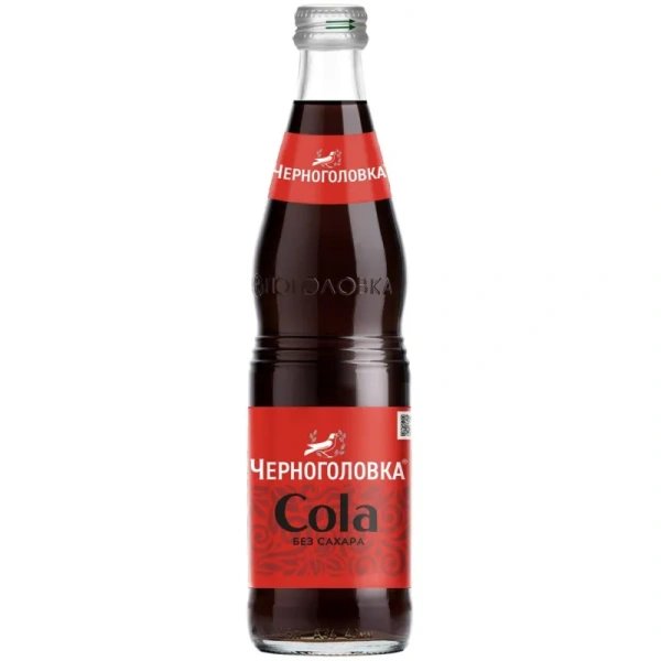 Напиток Черноголовка Cola газированный без сахара 0.5 л