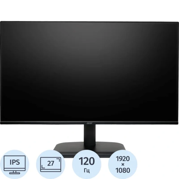 Монитор 27 Acer EK271Gbmix чёрный (UM.HE1CD.G02)