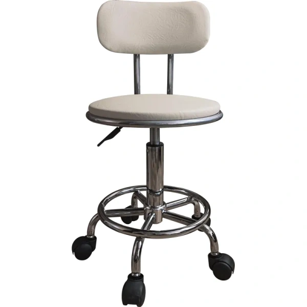 Кресло лабораторное М106-02 слоновая кость (искусственная кожа)