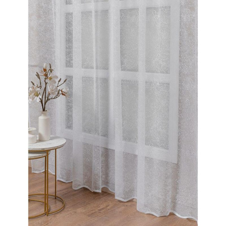 Тюль Amore Mio 300x270 см белый (М 3087)