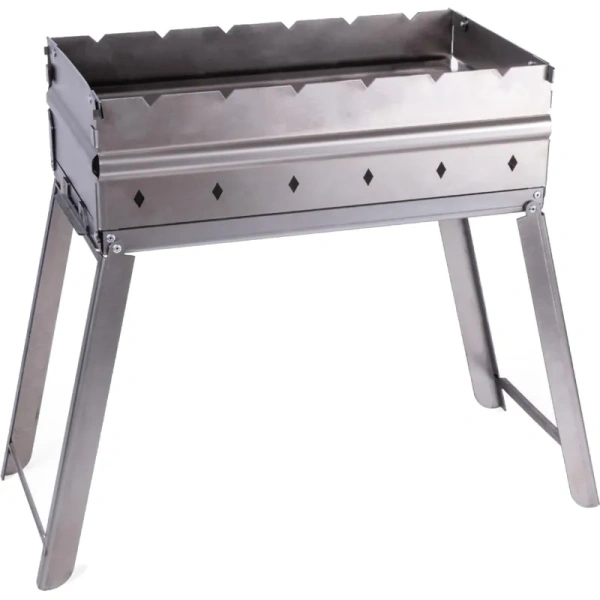 Мангал сборный Forester в кейсе 520x450x250 мм (6 шампуров)