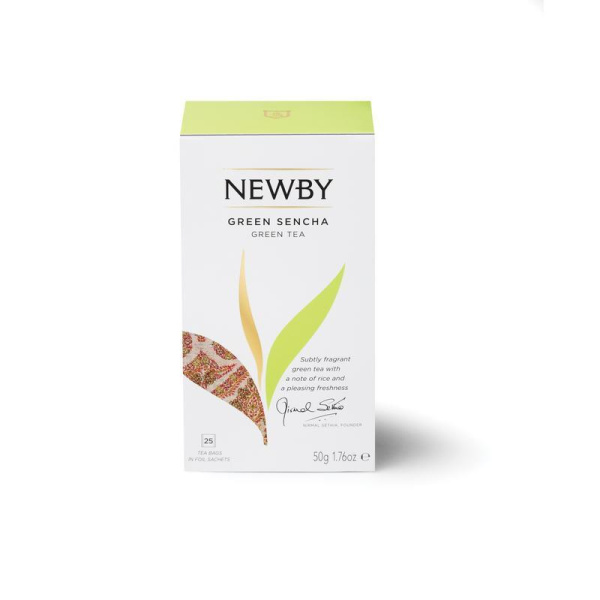 Чай Newby Green Sencha зеленый 25 пакетиков