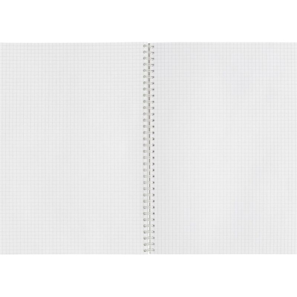 Тетрадь общая Attache А4 60 листов в клетку на гребене (обложка  комбинированная, ВД-лак, 40 штук в упаковке)