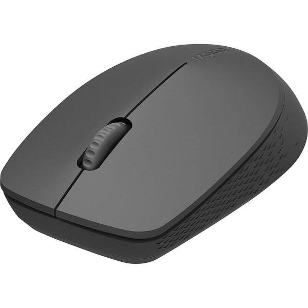 Мышь беспроводная Rapoo M100 Silent серая (M100-DGRY)