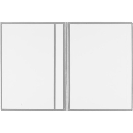 Папка адресная А4 танго серебристая