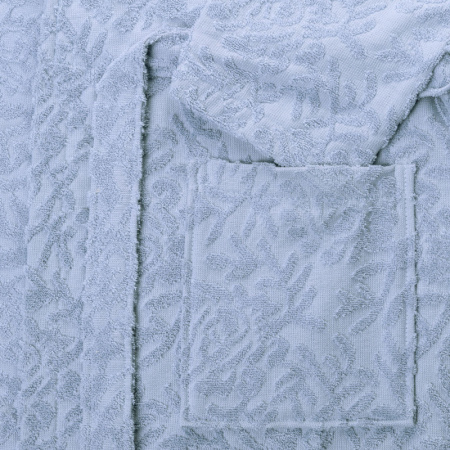 Халат махровый Комус Roesia 50-52 (L-XL) серый