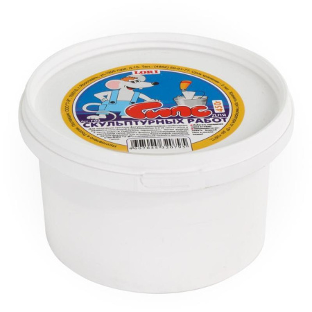 Гипс для скульптурных работ Lori белый 450 г