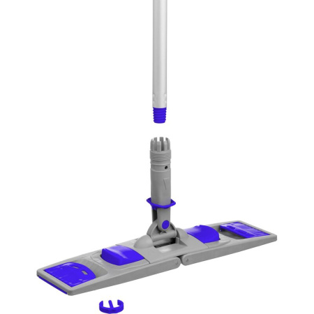 Держатель для мопов Luscan Professional 50х11 см пластик синий