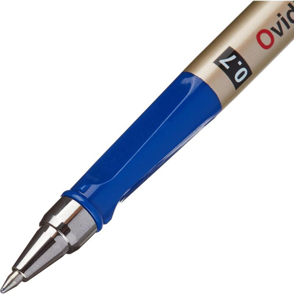 Ручка гелевая неавтоматическая M&G Ovidian синяя (толщина линии  0.5 мм)