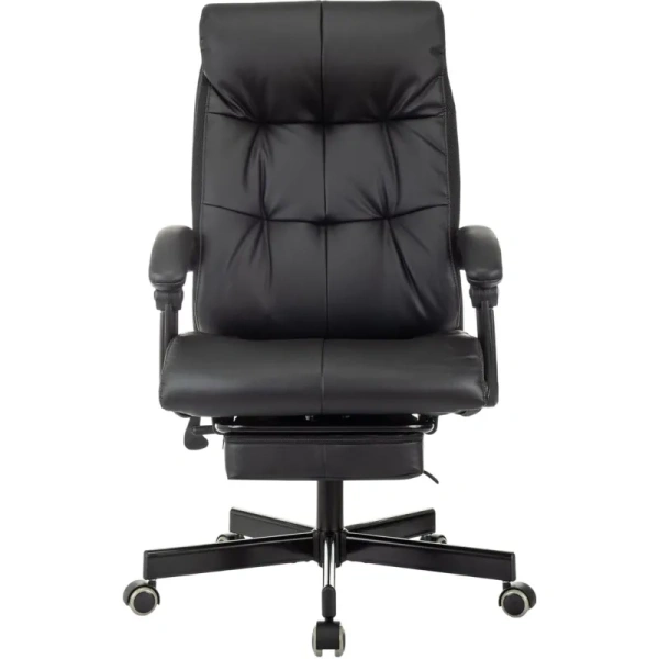 Кресло для руководителя Easy Chair 624 с массажным модулем чёрное   (экокожа, пластик)