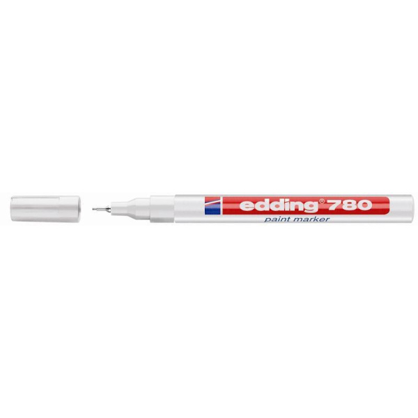 Маркер промышленный Edding E-780/49 для универсальной маркировки белый (0.8 мм)