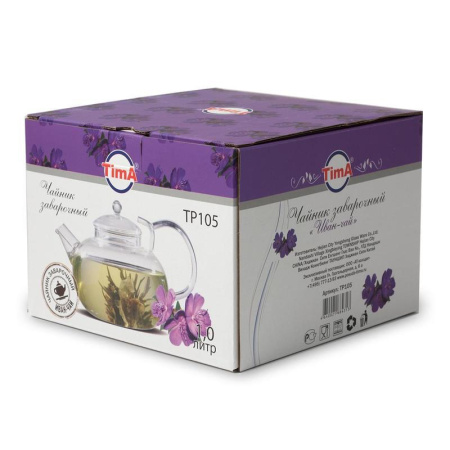 Чайник заварочный Tima Иван-чай 1000 мл