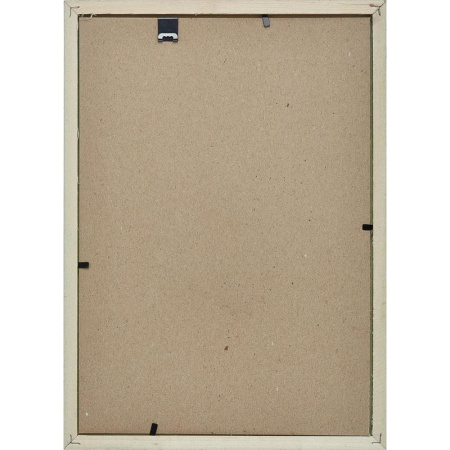 Рамка А4 21х30 см деревянный багет 15 мм золотистая