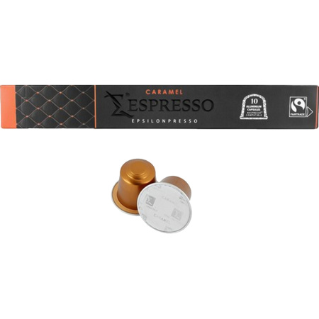 Кофе в капсулах для кофемашин Epsilonpresso Caramel (10 штук в упаковке)