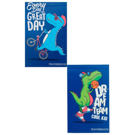 Блокнот Проф-пресс Мир динозавров А7 48 листов в клетку на склейке (обложка в ассортименте)