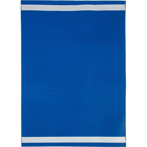 Карман для маркировки самоклеющийся вертикальный синий 210 x 297 мм (10  штук в упаковке)