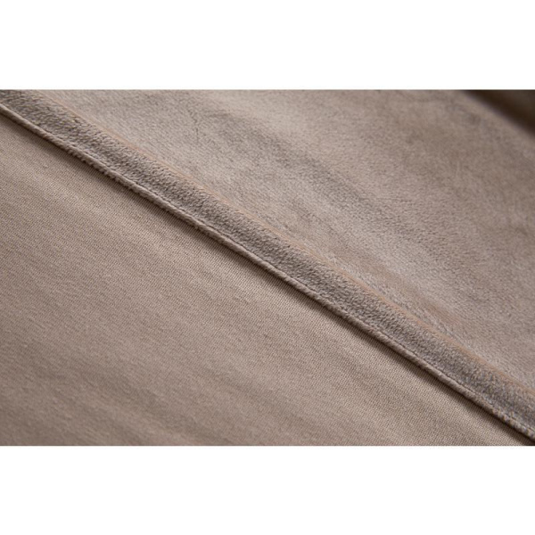 Комплект штор Casa Conforte Holland Вельвет (2 портьеры 150х270 см)  светло-коричневый