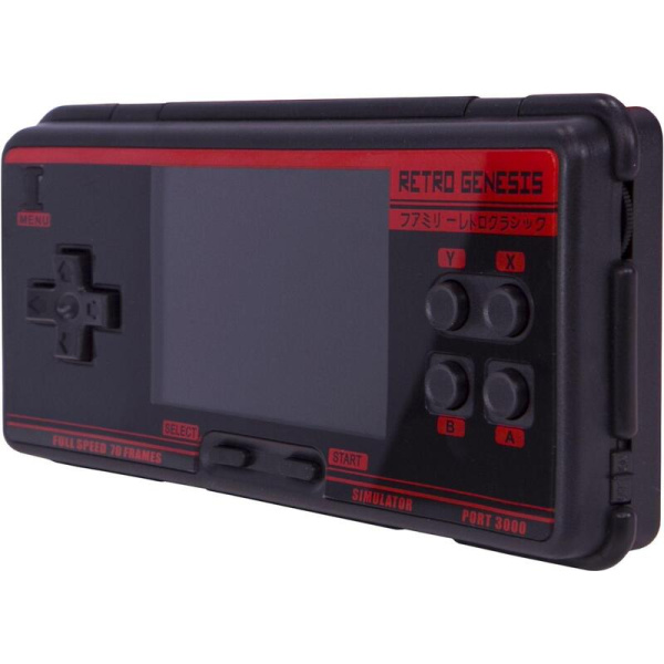 Игровая приставка (консоль) Retro Genesis Port 3000 16 ГБ черно-красная  + 4000 игр (Pkt201)