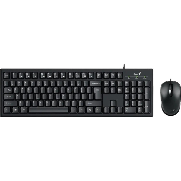 Комплект проводной клавиатура и мышь Genius KM-100SE (31330009402)